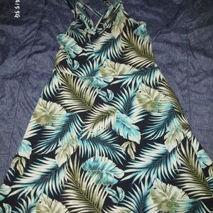 PINK Victoria's Secret Green Halter Sundress Resort Wear